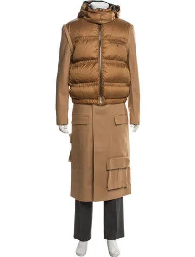 Pre-owned Romeo Hunte Coat In Brown