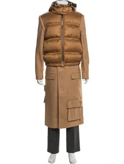 Pre-owned Romeo Hunte Coat In Brown
