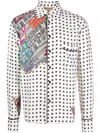 Romeo Hunte The Gender Neutral Silk Shirt In White