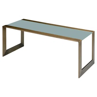 Pre-owned Romeo Rega Contemporary Bronze Cocktail Table In  Style In Gold