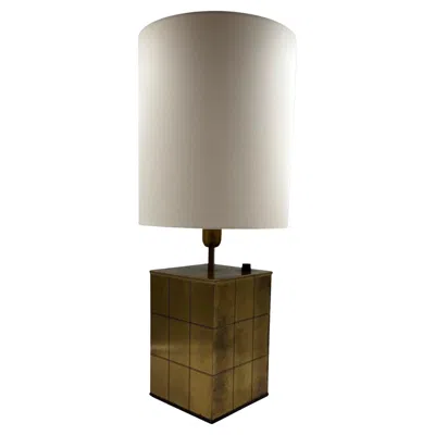Pre-owned Romeo Rega Hollywood Regency Brass Table Lamp Base,  Italy, 1970s In Brown