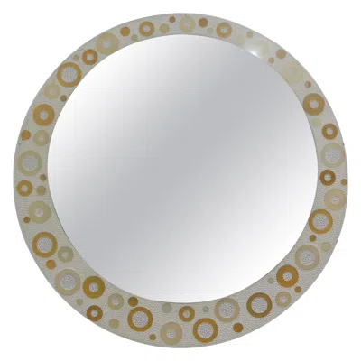 Pre-owned Romeo Rega Italian Mid Century Modern Mirror In Brown