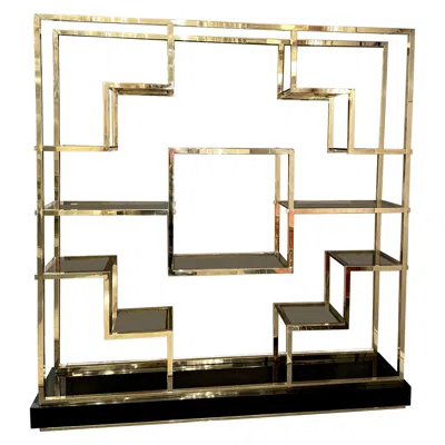 Pre-owned Romeo Rega Shelf, Italy, 1970 In Brown