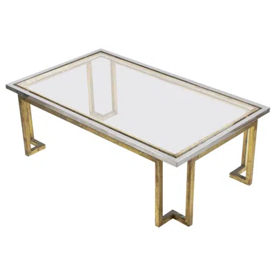 Pre-owned Romeo Rega Vintage Coffee Table Attr. To , Italy, 1970s In Gray