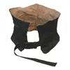 Romer Millinery Women's Black / Brown / White Morphy Moldable Reversable Corset Belt In Black Satin & Silk Glen Plai In Black/brown/white