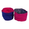 Romer Millinery Women's Blue / Pink Morphy Moldable Wrist Cuff Hot Pink Bright Blue Set Of Two In Multi