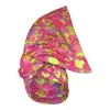 Romer Millinery Women's Twisturban Turban In Pink Mod Cotton Print In Pink