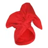 Romer Millinery Women's Twisturban Turban In Red Linen In Red