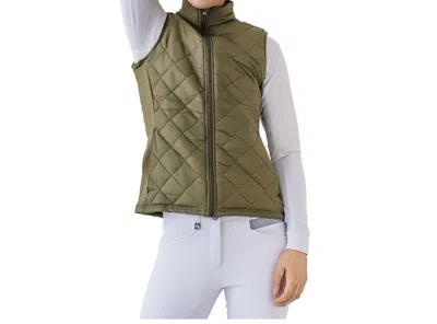 Romfh Classic Barn Vest In Olive In Green