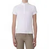 Romfh Sparkle Short Sleeve Show Shirt In White Sparkle