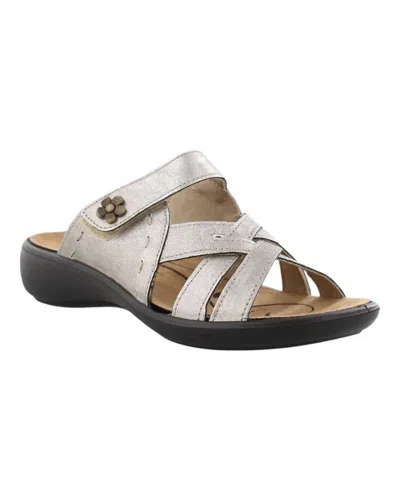 Romika Usa Women's Ibiza Sandals In Platinum In Silver