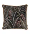 Romo Embroidered Chiraco Serandite Cushion In Pink