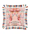 Romo Velvet Bonita Rosa Cushion In Pink