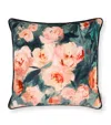 Romo Velvet Ottavia Blue Cushion In Blue