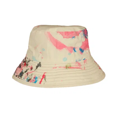 Romualda Women's Reversible Sheep Bucket In Cream In Multi