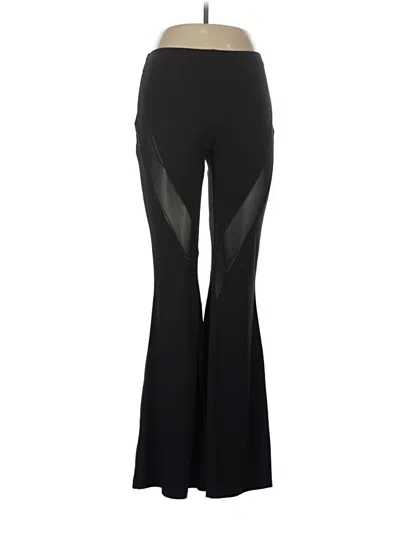 Pre-owned Romwe Active Pants In Black