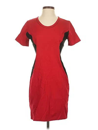 Pre-owned Romwe Casual Dress In Red