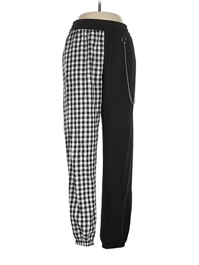 Pre-owned Romwe Casual Pants In Black