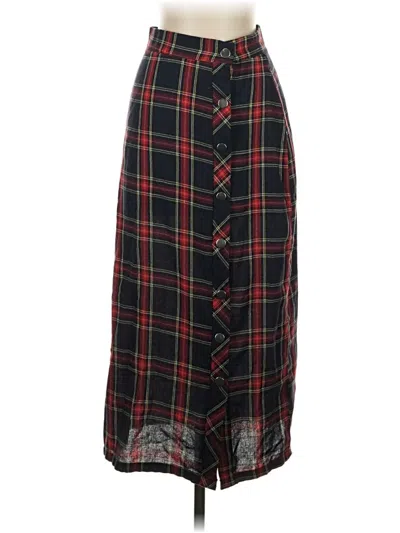 Pre-owned Romwe Casual Skirt In Black