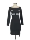 Romwe Cocktail Dress In Black