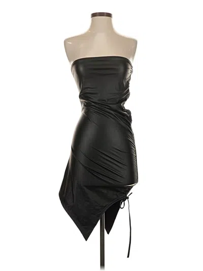 Pre-owned Romwe Cocktail Dress In Black