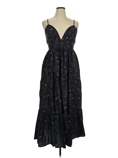 Pre-owned Romwe Cocktail Dress In Black