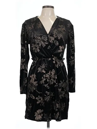 Pre-owned Romwe Cocktail Dress In Black