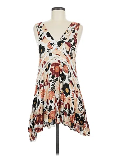 Pre-owned Romwe Cocktail Dress In Ivory