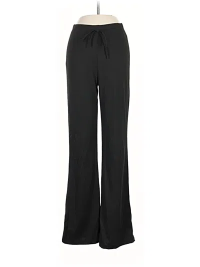 Pre-owned Romwe Dress Pants In Black