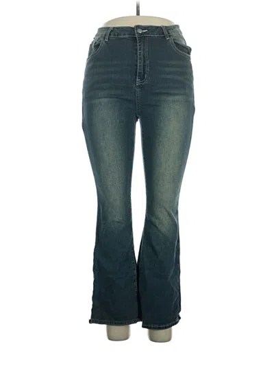 Pre-owned Romwe Jeans In Blue