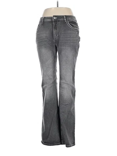 Pre-owned Romwe Jeans In Gray