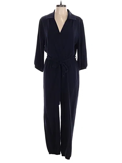 Pre-owned Romwe Jumpsuit In Blue