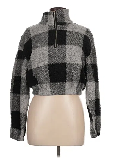 Pre-owned Romwe Pullover Sweater In Gray