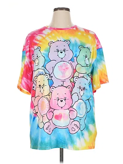 Pre-owned Romwe Short Sleeve T-shirt In Pink