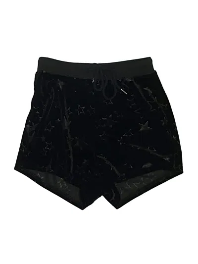 Pre-owned Romwe Shorts In Black