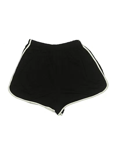 Pre-owned Romwe Shorts In Black