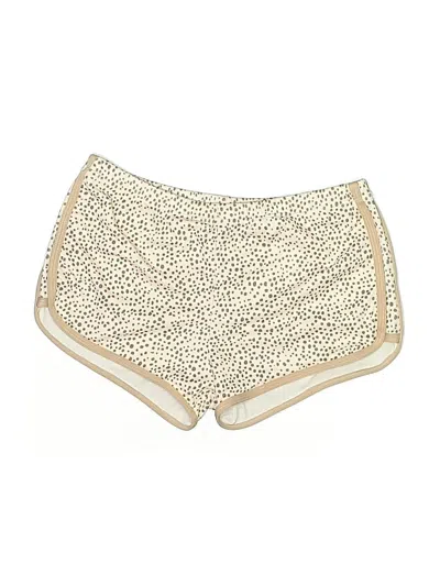 Pre-owned Romwe Shorts In Gold