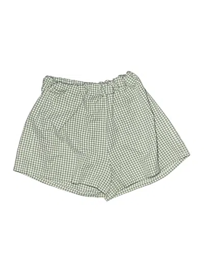 Pre-owned Romwe Shorts In Green