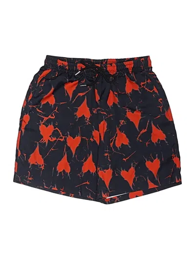 Pre-owned Romwe Shorts In Red
