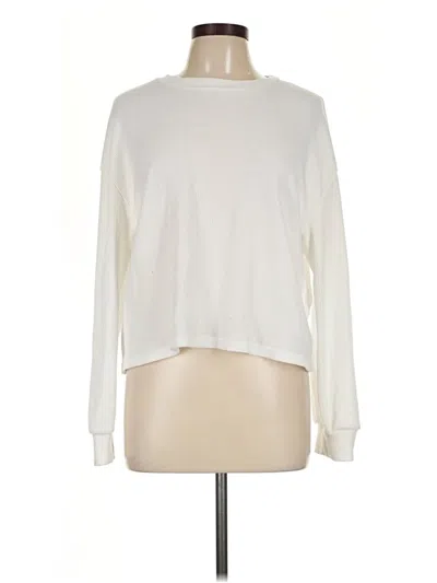 Pre-owned Romwe Sweatshirt In Ivory