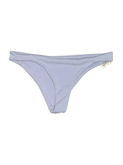 Pre-owned Romwe Swimsuit Bottoms In Gray