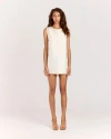 Romy Bloom Shift Mini In White