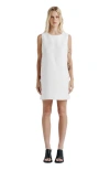 Romy Cherry Lips Shift Dress In White