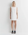Romy Cherry Lips Shift Dress In White, Lips