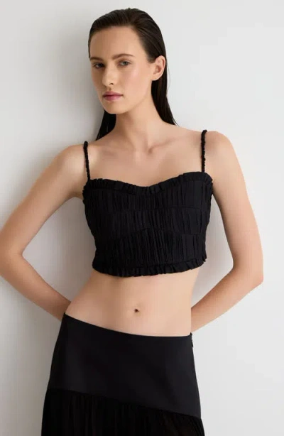 Romy Daisy Bustier In Black