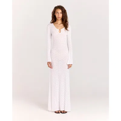 Romy Havana Dress In White
