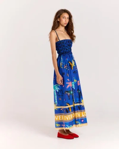 Romy Lover Sundress In Blue
