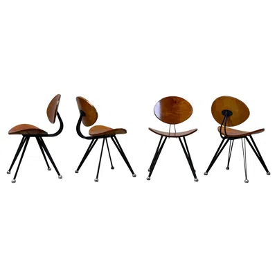 Pre-owned Ron Arad Anonimus Chairs For Zeus Noto In Brown