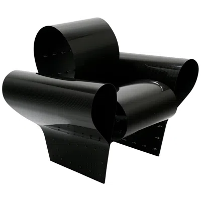 Pre-owned Ron Arad Bad Tempered Chair #29/1000 For Vitra, 2002, Carbon Fiber, Signed In Black