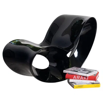 Pre-owned Ron Arad Rocking Chair Voido By  For Magis, Italy 2006 In Black